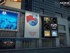 New york city times square Model 3D