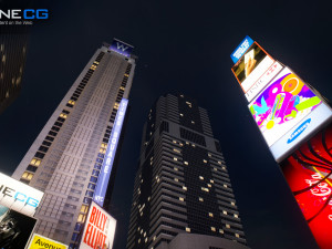 New york city times square Model 3D