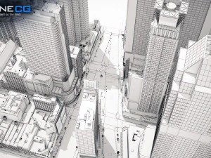 New york city times square 3D Model