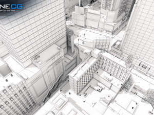 New york city times square Model 3D