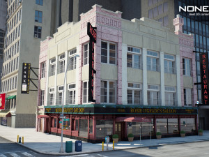 New york city 7th avenue 3D मॉडल
