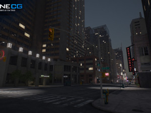 New york city 7th avenue 3D मॉडल