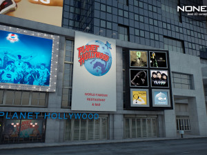 New york city 7th avenue 3D मॉडल
