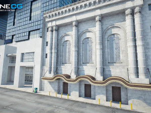 New york city 7th avenue 3D Model