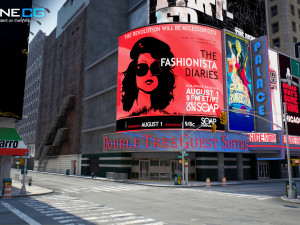 New york city 7th avenue 3D मॉडल