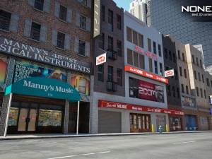 New york city 7th avenue 3D मॉडल