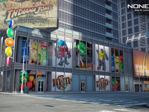 New york city 7th avenue 3D मॉडल