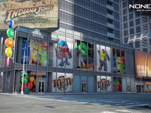New york city 7th avenue 3D Model