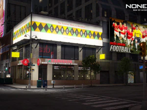 New york city 7th avenue 3D Model