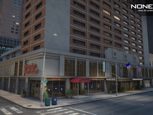 New york city 7th avenue 3D मॉडल