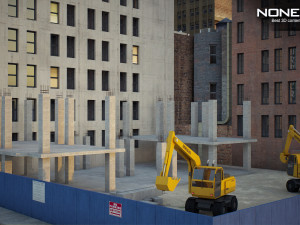 New york city 7th avenue 3D मॉडल