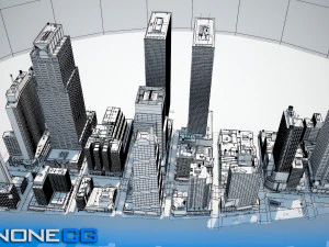 New york city 7th avenue 3D Model