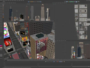 New york city 7th avenue 3D Model