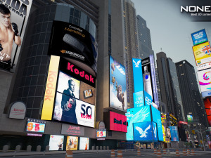New york city broadway 3D मॉडल
