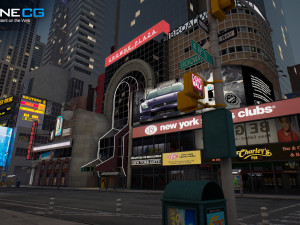 New york city broadway 3D मॉडल