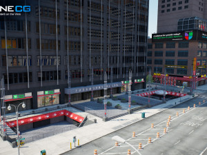 New york city broadway 3D मॉडल