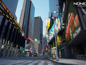 New york city broadway 3D मॉडल
