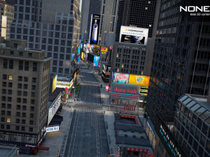 New york city broadway 3D मॉडल