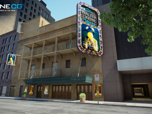 New york city broadway 3D मॉडल