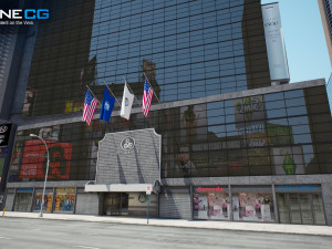 New york city broadway 3D मॉडल