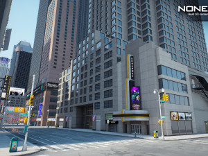 New york city broadway 3D मॉडल