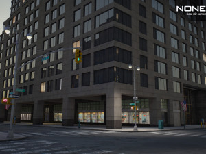 New york city broadway 3D मॉडल