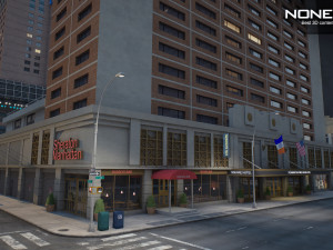 New york city broadway 3D मॉडल