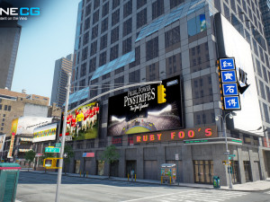 New york city broadway 3D मॉडल