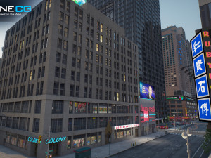 New york city broadway 3D मॉडल