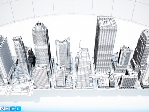 New york city broadway 3D मॉडल