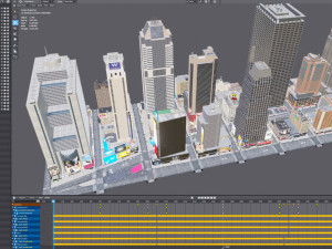 New york city broadway 3D मॉडल