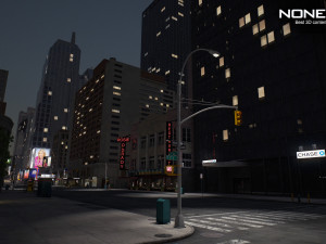 Nyc 7th avenue broadway set 2 3D मॉडल