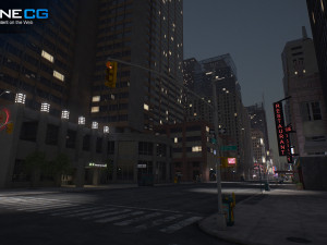 Nyc 7th avenue broadway set 2 3D मॉडल