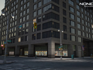 Nyc 7th avenue broadway set 2 3D मॉडल