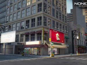 Nyc 7th avenue broadway set 2 3D मॉडल