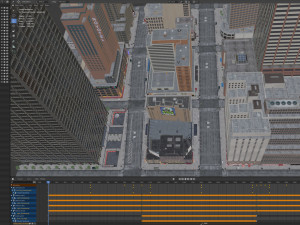 Nyc 7th avenue broadway set 2 3D मॉडल