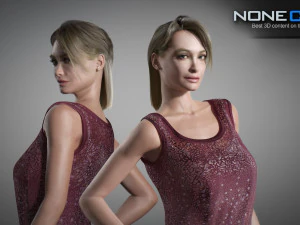 Adriana v2 3D Model