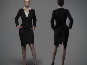 adriana v2 3D 模型