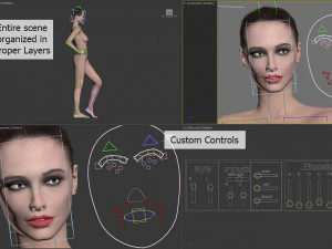 Adriana v2 3D Model