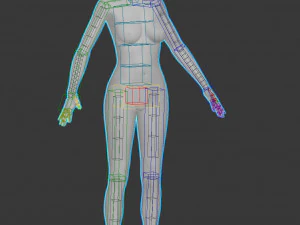 Adriana v2 3D Model