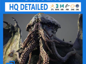 Cthulhu 3D Model
