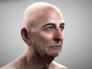 aging man Model 3D