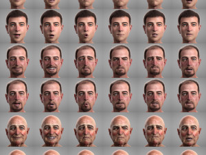aging man Model 3D