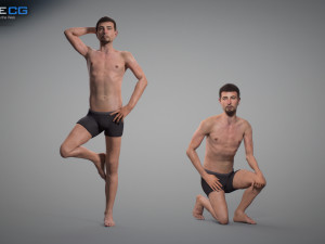 aging man Model 3D