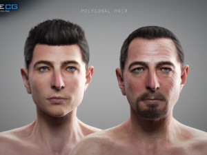 aging man Model 3D