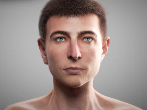 Aging man 3D Model