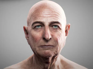 Aging man 3D Model