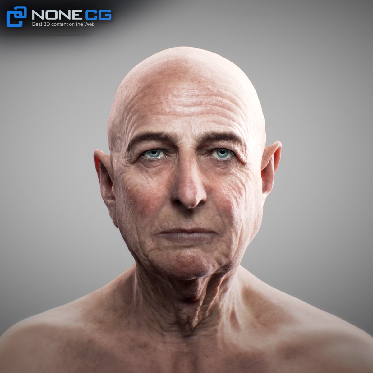 Ageing model. Rapid Aging men.