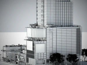 Tokyo shibuya block 1 3D Model