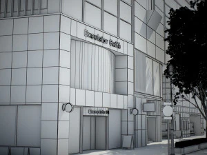 Tokyo shibuya block 1 3D Model